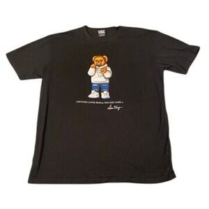 The Dirt‎ Label Certified Lover Bear Limited Edition Graphic T-Shirt Black XL
